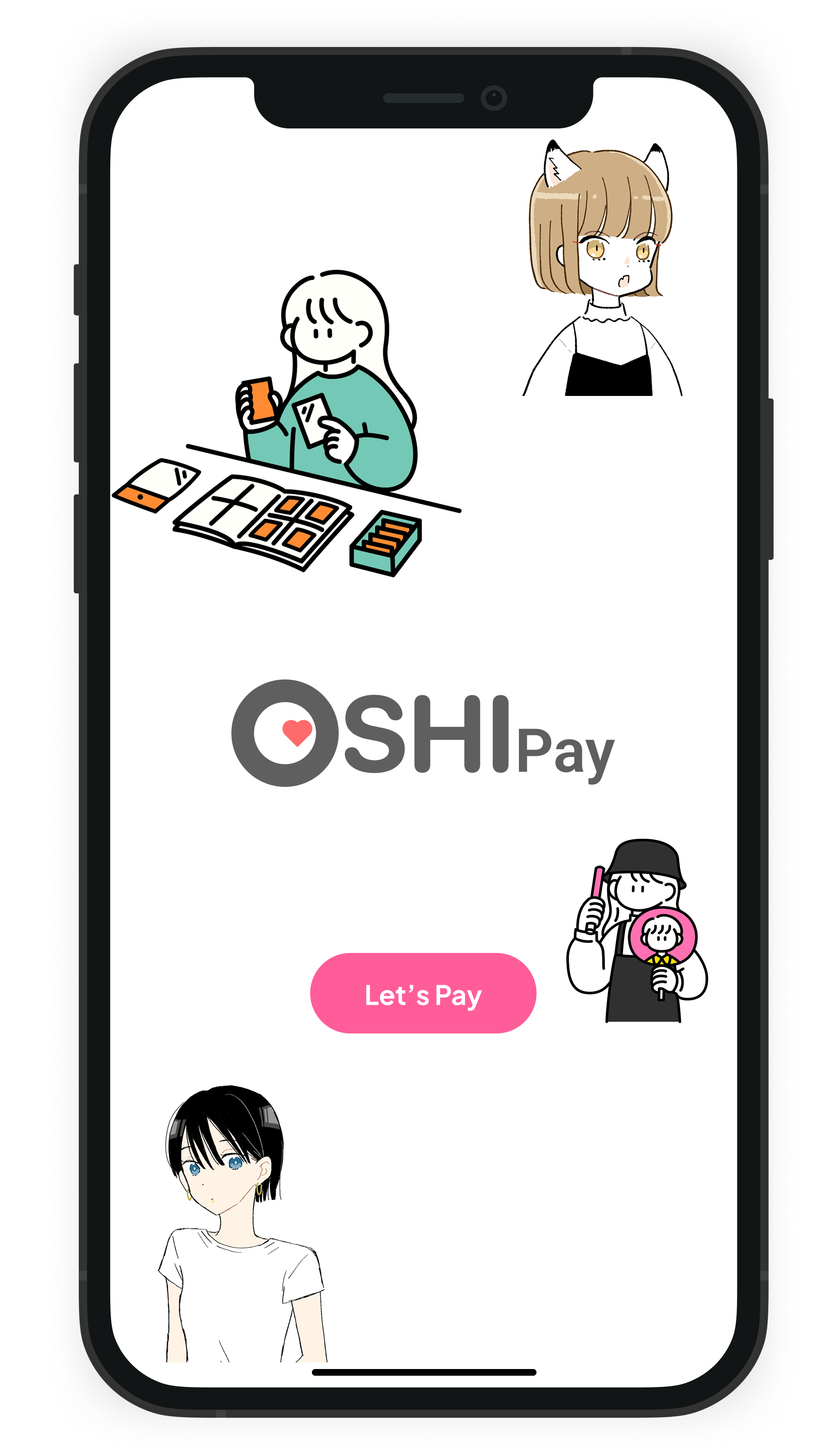 OSHIPay App mockup